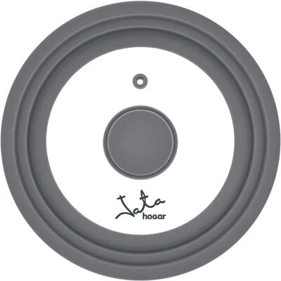 JATA T20 pan deksel - Magnetronbestendig, Siliconen, 16-24cm JATA T20 pan deksel - Magnetronbestendig, Siliconen, 16-24cm