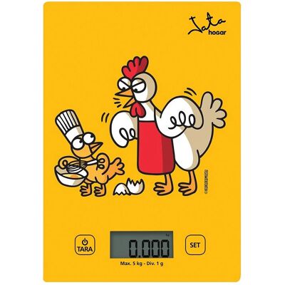 JATA 731K - Jaune - Balance de cuisine JATA 731K - Jaune - Balance de cuisine