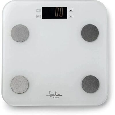 JATA HBAS1501 Digitális személyes mérleg - Zsír, BMI, Izom - 180kg JATA HBAS1501 Digitális személyes mérleg - Zsír, BMI, Izom - 180kg