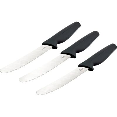 Jata HACC4508 - Conjunto de Facas de Cozinha - Lâminas em Aço Inoxidável Jata HACC4508 - Conjunto de Facas de Cozinha - Lâminas em Aço Inoxidável