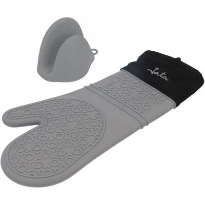 Jata HACC4524 Luva de silicone para forno - Resistente 230°C Jata HACC4524 Luva de silicone para forno - Resistente 230°C