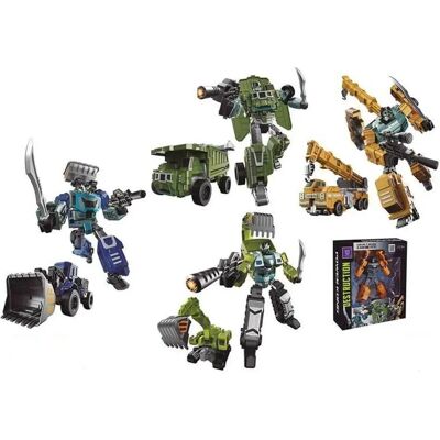 BigBuy Fun Robot Transformable en Jouet Grue - Type de Jouet BigBuy Fun Robot Transformable en Jouet Grue - Type de Jouet