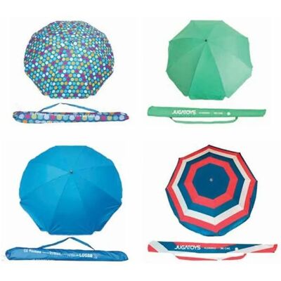 BigBuy Garden Aluminium Iron 240 cm Beach Parasol - Beach Parasols BigBuy Garden Aluminium Iron 240 cm Beach Parasol - Beach Parasols