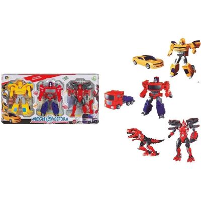 BigBuy Fun Akcesoria do akcji Mech Deform - Figurki akcji BigBuy Fun Akcesoria do akcji Mech Deform - Figurki akcji