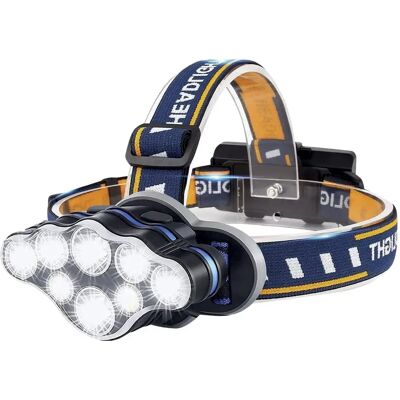 Torcia Frontale LED TM Electron - Angolo regolabile - Torcia Torcia Frontale LED TM Electron - Angolo regolabile - Torcia