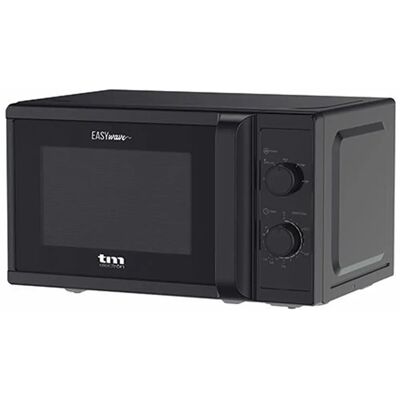 Micro-ondes avec Grill TM Electron Noir 700 W 20 L - Publicité Micro-ondes avec Grill TM Electron Noir 700 W 20 L - Publicité