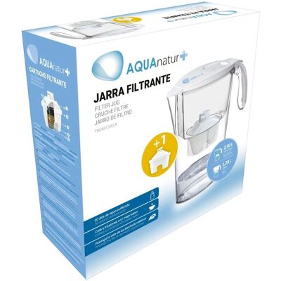 Carafe filtrante TM Electron - 2,3L - Publicité Carafe filtrante TM Electron - 2,3L - Publicité