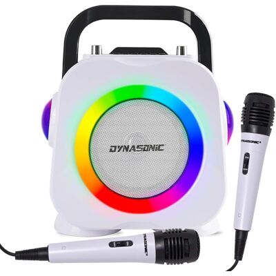 Dynasonic Model D Bluetooth Karaoke Speaker met Microfoon - Speaker met Microfoon Dynasonic Model D Bluetooth Karaoke Speaker met Microfoon - Speaker met Microfoon