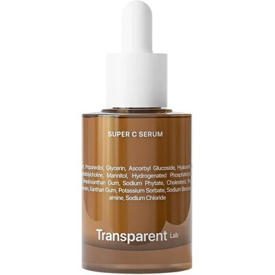 Transparent Lab Super C Serum - Serum with Vitamin C 5% and Hyaluronic Acid Transparent Lab Super C Serum - Serum with Vitamin C 5% and Hyaluronic Acid