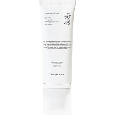 Transparent Lab SPF50+ Unsichtbare Sonnencreme - Sonnenschutz Transparent Lab SPF50+ Unsichtbare Sonnencreme - Sonnenschutz