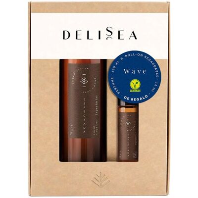 Set Profumo Vegano Delisea Wave per Uomo - Eau de Parfum e Deodorante Set Profumo Vegano Delisea Wave per Uomo - Eau de Parfum e Deodorante