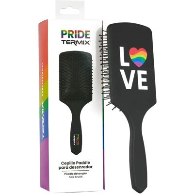 Escova Desembaraçadora Termix Pride Preta - Escova de Cabelos Escova Desembaraçadora Termix Pride Preta - Escova de Cabelos