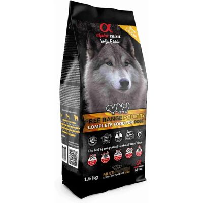 Alpha Spirit Canine Adult - Nourriture Semi-Humide Sans Céréales - Publicité Alpha Spirit Canine Adult - Nourriture Semi-Humide Sans Céréales - Publicité