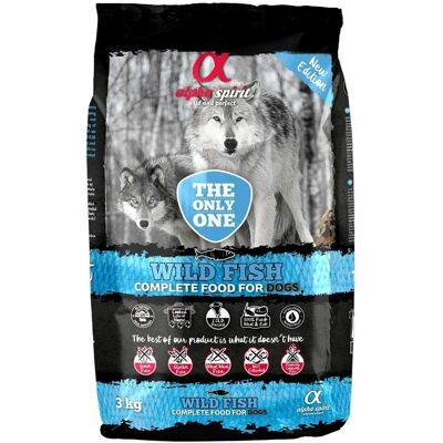 Alpha Spirit Naturlig Fisk Hundemat - 3kg Alpha Spirit Naturlig Fisk Hundemat - 3kg