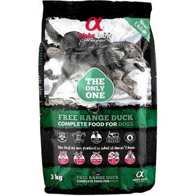Alpha Spirit L'Unico Anatra - Cibo per cani Alpha Spirit L'Unico Anatra - Cibo per cani