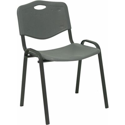 Silla de recepción Royal Fern Robledo - PVC, Gris, 4 uds Silla de recepción Royal Fern Robledo - PVC, Gris, 4 uds