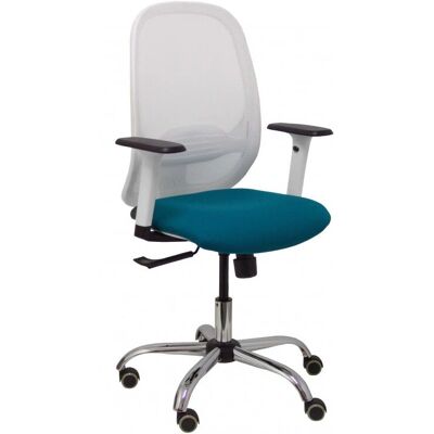 Chaise de bureau Cilanco P&C Vert Blanc Réglable - Chaise de bureau - Publicité Chaise de bureau Cilanco P&C Vert Blanc Réglable - Chaise de bureau - Publicité