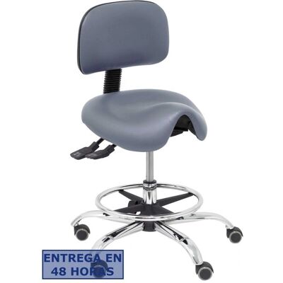 Piqueras y Crespo Gris P&C 220CRRP Tabouret Ergonomique - Type de Produit - Publicité Piqueras y Crespo Gris P&C 220CRRP Tabouret Ergonomique - Type de Produit - Publicité