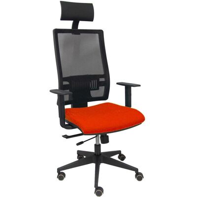 Chaise de Bureau P&C Horna Orange Foncé avec Têtière - Publicité Chaise de Bureau P&C Horna Orange Foncé avec Têtière - Publicité