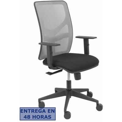 Chaise de bureau ergonomique P&C Motilla noir gris - Publicité Chaise de bureau ergonomique P&C Motilla noir gris - Publicité
