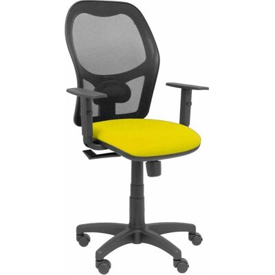 Chaise de bureau P&C Alocén bali - Accoudoirs réglables, Jaune - Publicité Chaise de bureau P&C Alocén bali - Accoudoirs réglables, Jaune - Publicité