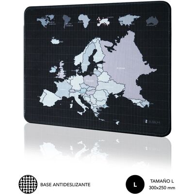 Tapete de Rato Subblim SUB-MP-01PUW10 Preto - Mouse Pad Tapete de Rato Subblim SUB-MP-01PUW10 Preto - Mouse Pad