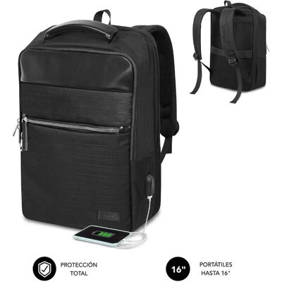 Subblim Rucksack 16" Schwarz - Laptop Rucksack Subblim Rucksack 16" Schwarz - Laptop Rucksack