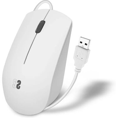 Subblim SUBMO-B2BS002 Weiß Ambidextrous Maus - Computermaus Subblim SUBMO-B2BS002 Weiß Ambidextrous Maus - Computermaus