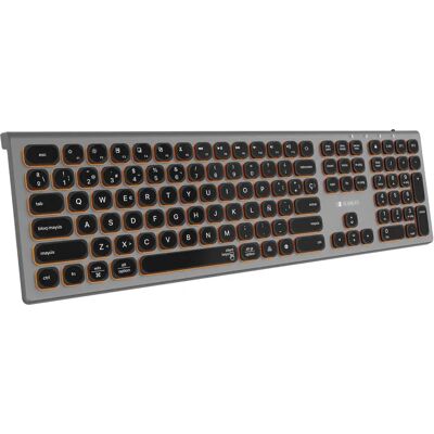 Tastiera Bluetooth Wireless Subblim SUBKB-3MIE310 - Spagnolo, Nero Grigio Tastiera Bluetooth Wireless Subblim SUBKB-3MIE310 - Spagnolo, Nero Grigio