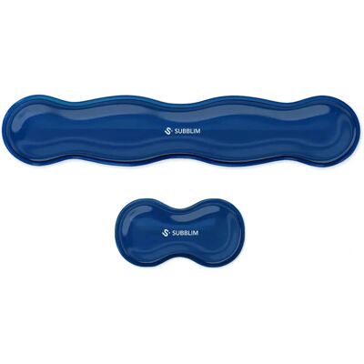Apoyamuñecas Subblim SUBMP-04E060 - Alfombrilla de ratón - Azul - Accesorio ergonómico Apoyamuñecas Subblim SUBMP-04E060 - Alfombrilla de ratón - Azul - Accesorio ergonómico