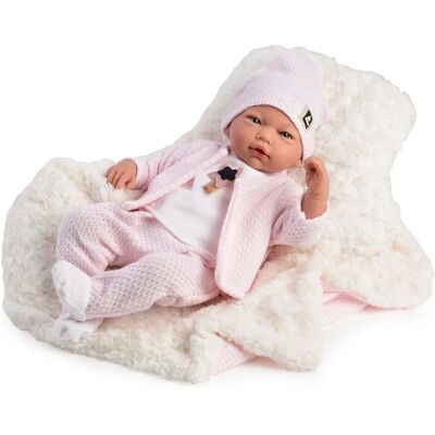 Bambola Lucia Guca - Neonato con Copertina - 46cm - Bambola Bambola Lucia Guca - Neonato con Copertina - 46cm - Bambola