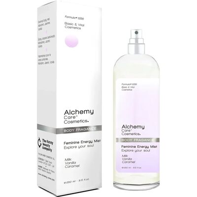 Eau de Corps Énergie Féminine - Brume pour le Corps 250 Ml - Publicité Eau de Corps Énergie Féminine - Brume pour le Corps 250 Ml - Publicité