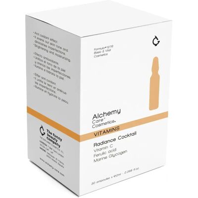 Ampoules de Vitamine C Alchemy Care - Soins Anti-Âge - Publicité Ampoules de Vitamine C Alchemy Care - Soins Anti-Âge - Publicité