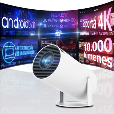 Proyector Portátil Unicview HY300 Plus - Giro de 180° - 4K 10000 Lúmenes Proyector Portátil Unicview HY300 Plus - Giro de 180° - 4K 10000 Lúmenes