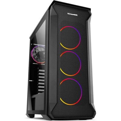 NOX Hummer Quantum Mini Tower - Gabinete para PC NOX Hummer Quantum Mini Tower - Gabinete para PC
