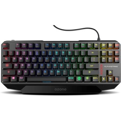 Ozone Ozone Alpha Strike Rgb Tkl Teclado Mecânico - Retroiluminação RGB Ozone Ozone Alpha Strike Rgb Tkl Teclado Mecânico - Retroiluminação RGB