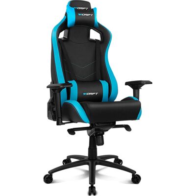 Chaise Gaming DRIFT DR500BL - Dossier réglable - Noir/Bleu - Publicité Chaise Gaming DRIFT DR500BL - Dossier réglable - Noir/Bleu - Publicité