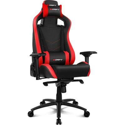 Chaise de jeu DRIFT DR500R - Rembourrage réglable, Rouge/noir - Publicité Chaise de jeu DRIFT DR500R - Rembourrage réglable, Rouge/noir - Publicité