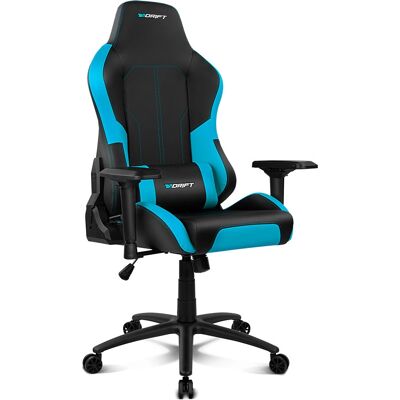 Chaise de Jeu DRIFT DR250 - Ergonomique, Réglable, Bleu - Publicité Chaise de Jeu DRIFT DR250 - Ergonomique, Réglable, Bleu - Publicité