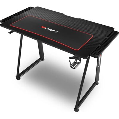 Bureau Gaming Drift DZR75 Noir/Rouge - Mobilier Gaming Bureau Gaming Drift DZR75 Noir/Rouge - Mobilier Gaming