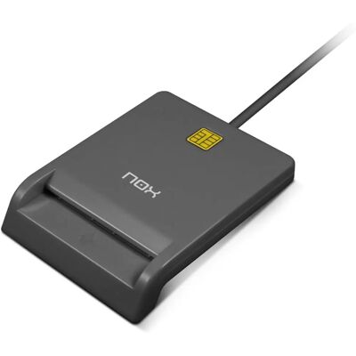 Leitor de Cartões Nox Lite Card ID - USB 2.0 - Preto - Leitor de cartões Leitor de Cartões Nox Lite Card ID - USB 2.0 - Preto - Leitor de cartões