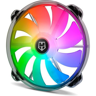 Nox X200-FAN Datorlåda fläkt - Svart - LED - 20 cm Nox X200-FAN Datorlåda fläkt - Svart - LED - 20 cm