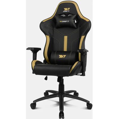 Fauteuil Gaming DRIFT DR350 - Réglable, Noir, Supporte 150kg - Publicité Fauteuil Gaming DRIFT DR350 - Réglable, Noir, Supporte 150kg - Publicité
