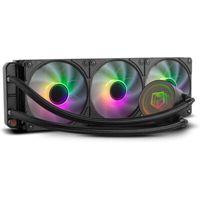 Nox Hummer M-360 ARGB Flüssigkeitskühlung - All-in-One, 3x120mm Lüfter Nox Hummer M-360 ARGB Flüssigkeitskühlung - All-in-One, 3x120mm Lüfter