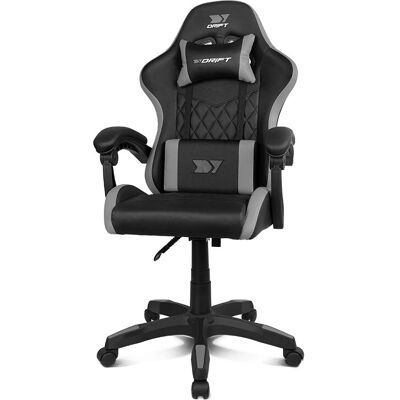 Sedia da gioco grigia DRIFT DR35BG regolabile - Sedia per videogiochi Sedia da gioco grigia DRIFT DR35BG regolabile - Sedia per videogiochi