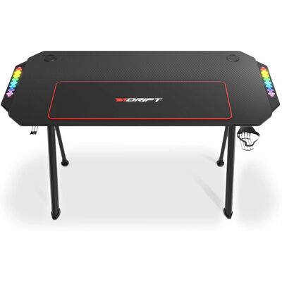 DRIFT DRDZ175RGB Gaming Schreibtisch - RGB, Verstellbar, 100kg Support DRIFT DRDZ175RGB Gaming Schreibtisch - RGB, Verstellbar, 100kg Support
