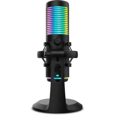Micrófono Krom Kaze - Negro - Gaming, USB, Cardioide Micrófono Krom Kaze - Negro - Gaming, USB, Cardioide