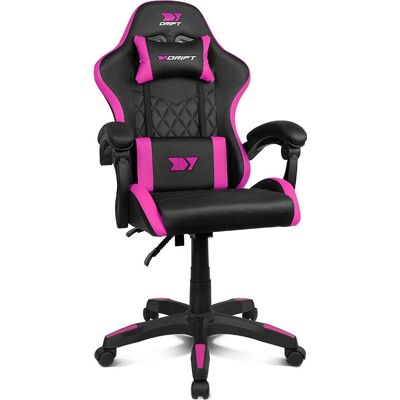 Silla Gaming DRIFT DR35 - Ajustable, Acolchada, Soporta 100kg Silla Gaming DRIFT DR35 - Ajustable, Acolchada, Soporta 100kg