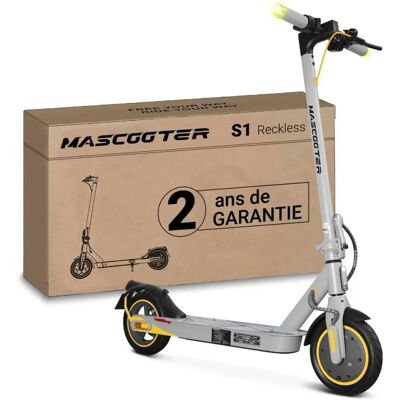 Patinete eléctrico MASCOOTER S1 Reckless - 600W, 20km, Gris Patinete eléctrico MASCOOTER S1 Reckless - 600W, 20km, Gris