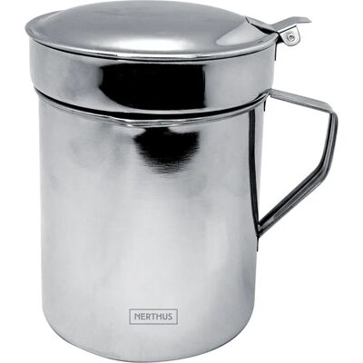 Vin Bouquet Stainless Steel Oil Pot - 900 ml Vin Bouquet Stainless Steel Oil Pot - 900 ml